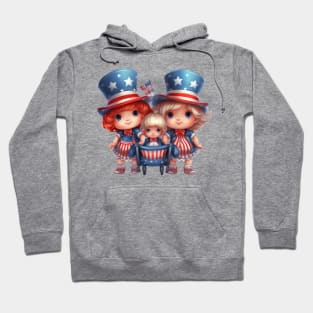 4th of July Babies #3 Hoodie